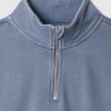Kids Vintage Mjuk Half Zip Cropped Pullover