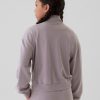 Kids Vintage Mjuk Half Zip Cropped Pullover