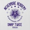 Kids Wednesday Nevermore Academy Graphic Boxy Crop Tee