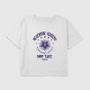 Kids Wednesday Nevermore Academy Graphic Boxy Crop Tee