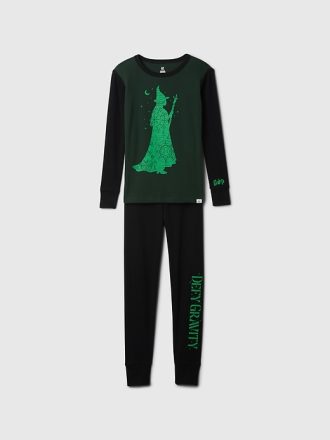 Kids Wicked Organic Borstad Bomull PJ Set