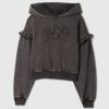 Kids Wicked Vintage Soft Ruffle Hoodie