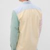 Klassisk Colorblock Oxford-skjorta i Standard Fit med In-Conversion Cotton