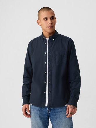 Klassisk Oxfordskjorta i Untucked Fit