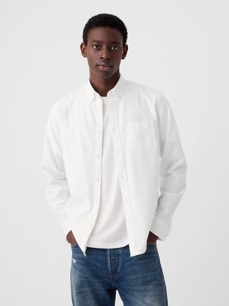 Klassisk Oxfordskjorta i Untucked Fit