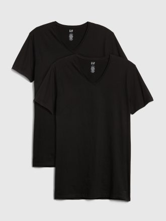 Klassisk V-T-shirt (2-pack)