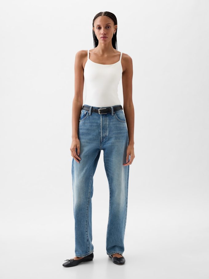 Kompakt Jersey Cami Bodysuit