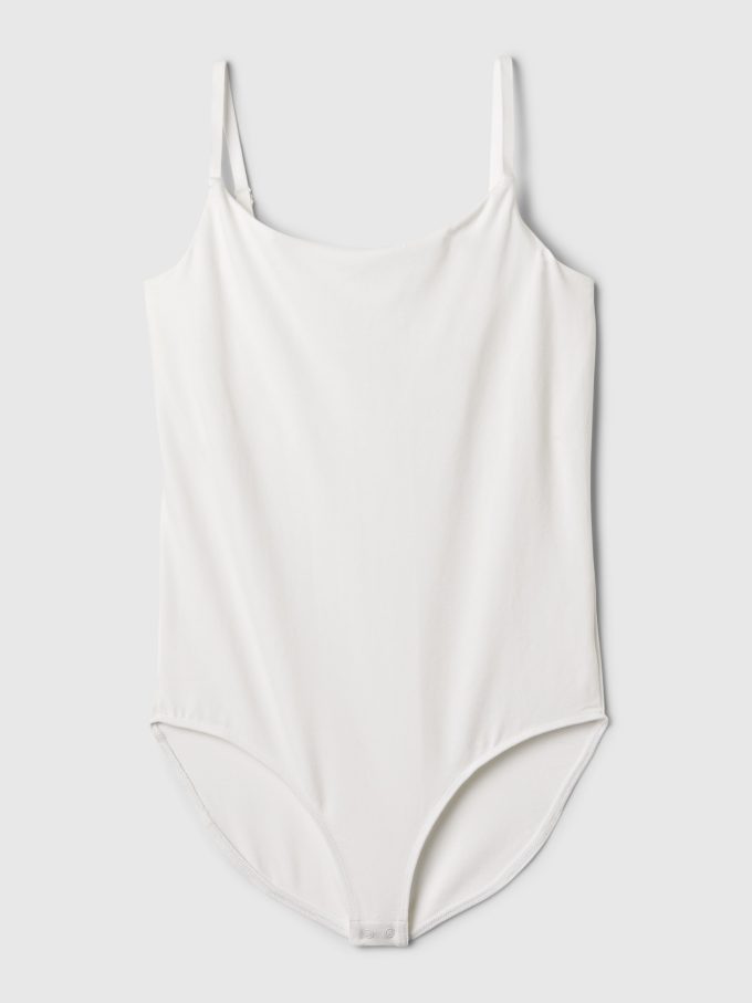 Kompakt Jersey Cami Bodysuit