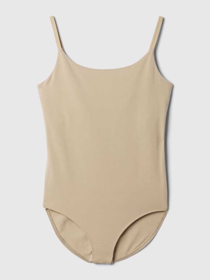 Kompakt Jersey Cami Bodysuit