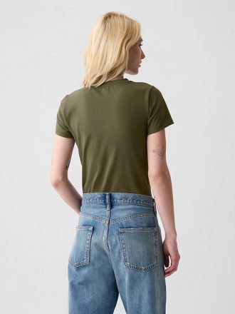 Kompakt Jersey T-Shirt Bodysuit