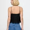 Lace Satin Shell Cami