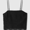 Lace Satin Shell Cami