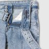 Låg höjda bältade bootjeans för barn