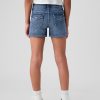 Lågväxt Y2K jeansshorts för barn