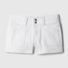 Lågväxt Y2K jeansshorts för barn