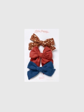 Layla Bow Clip Set