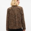 Leopard Denim Chore Jacka