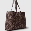 Leopard Vegan Mocka Tygväska
