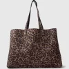 Leopard Vegan Mocka Tygväska