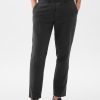 Linne-bomullsbyxor i Slim Fit