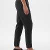 Linne-bomullsbyxor i Slim Fit