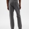 Linne-bomullsbyxor i Slim Fit