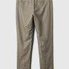 Linne-bomullsbyxor i Slim Fit