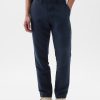 Linne-bomullsbyxor i Slim Fit