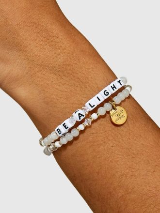 Little Words Project Be A Light Armband