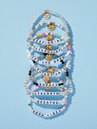 Little Words Project Strong AF-armband