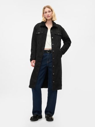 Longline Icon jeansjacka