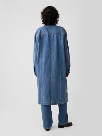 Longline Icon jeansjacka