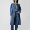 Longline Icon jeansjacka