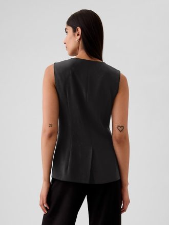 Longline Twill väst