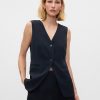 Longline Twill väst