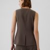 Longline Twill väst