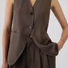 Longline Twill väst