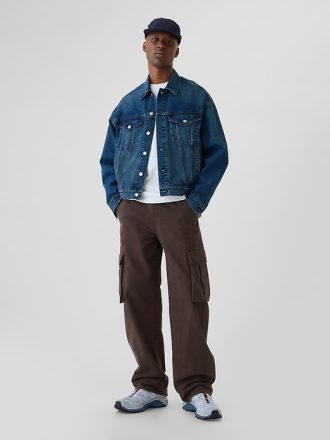 Loose Cargo Jeans från 90-talet
