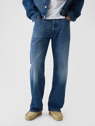 Lösa jeans från 90-talet