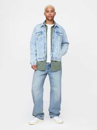 Lösa jeans från 90-talet