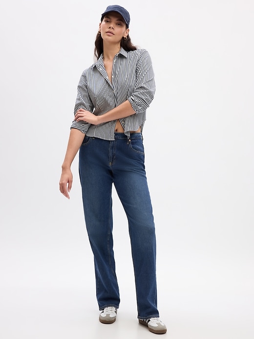 Lösa jeans i medelhög 90-tal Lösa jeans i medelhög 90-tal