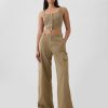 Low Rise Cargo Baggy Khakis