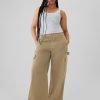 Low Rise Cargo Baggy Khakis