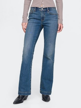 Low Rise Long & Lean återutgivning jeans