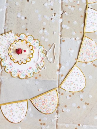 Ma Fete Tea Party dekoration och aktivitetssats
