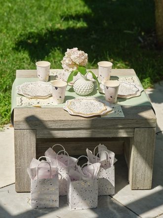 Ma Fete Terrazzo Bordsfestpaket