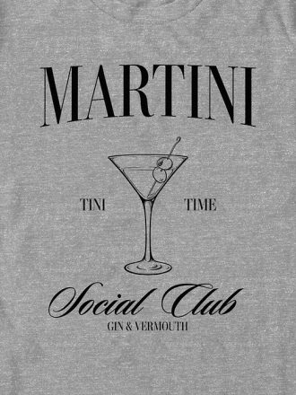Martini Club grafisk T-shirt