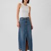 Maxikjol i jeans
