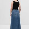 Maxikjol i jeans