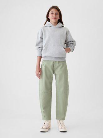 Medelhöga hästskojeans för barn